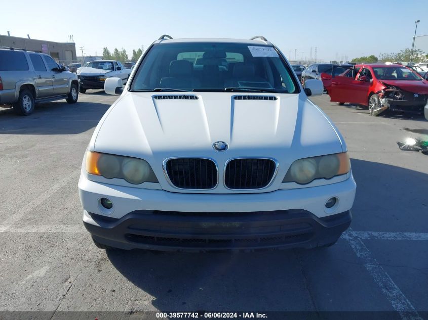 2001 BMW X5 3.0 VIN: WBAFA53531LM69088 Lot: 39577742