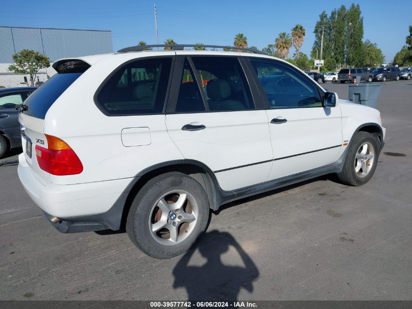 2001 BMW X5 3.0 VIN: WBAFA53531LM69088 Lot: 39577742