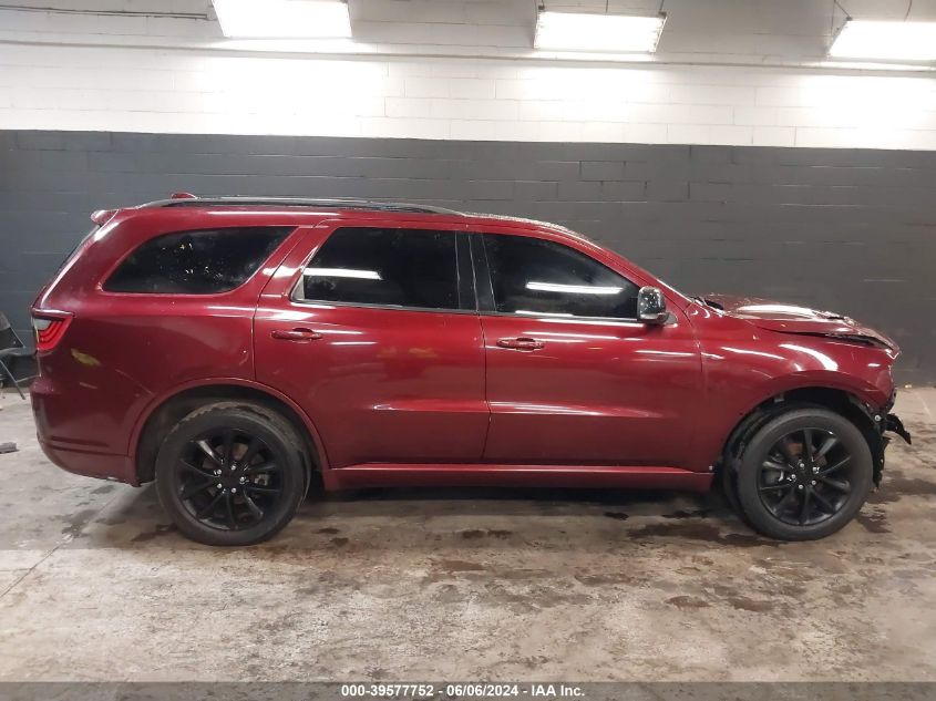 2018 Dodge Durango Gt Awd VIN: 1C4RDJDG1JC216982 Lot: 39577752