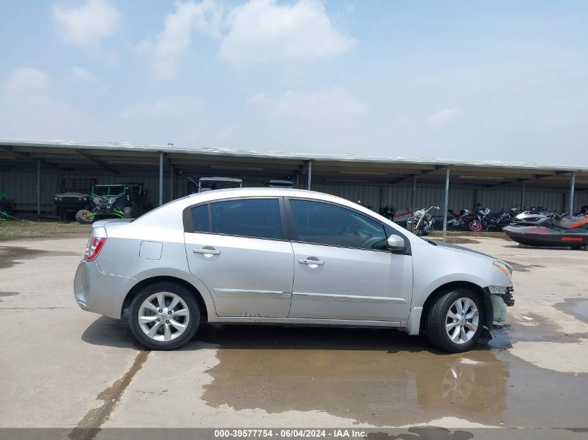 2010 Nissan Sentra 2.0Sl VIN: 3N1AB6AP3AL624251 Lot: 39577754