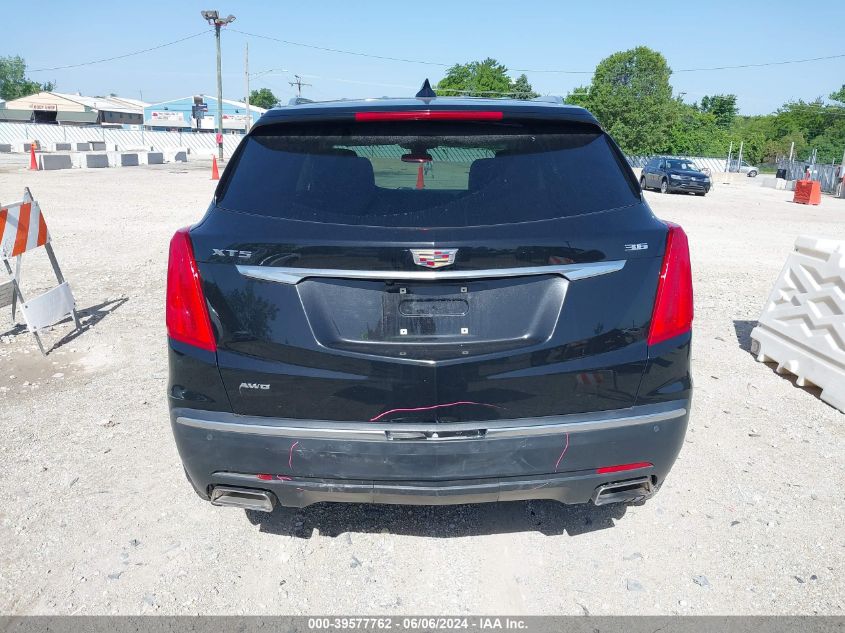 2017 Cadillac Xt5 Luxury VIN: 1GYKNDRS4HZ103509 Lot: 39577762