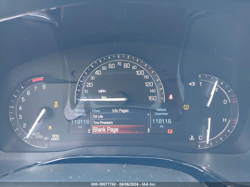 2017 Cadillac Xt5 Luxury VIN: 1GYKNDRS4HZ103509 Lot: 39577762