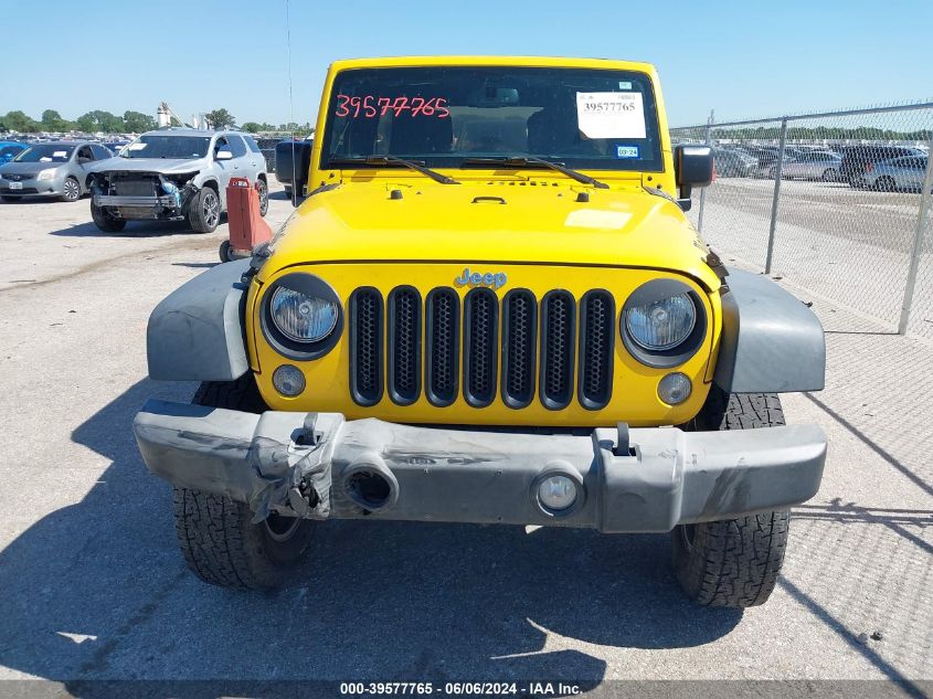 2015 Jeep Wrangler Unlimited Sport VIN: 1C4BJWDG9FL737592 Lot: 39577765