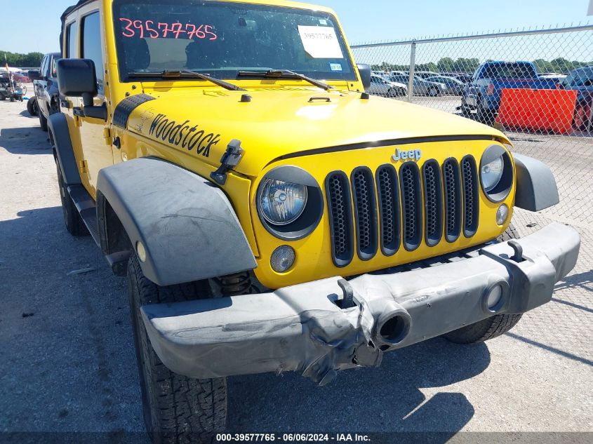 2015 Jeep Wrangler Unlimited Sport VIN: 1C4BJWDG9FL737592 Lot: 39577765