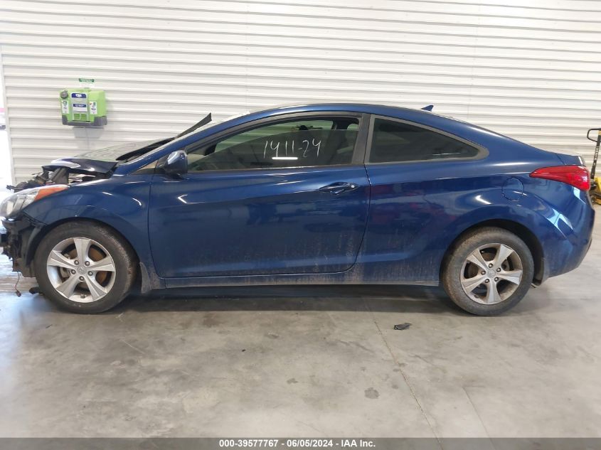 2013 Hyundai Elantra Gs VIN: KMHDH6AE3DU010569 Lot: 39577767