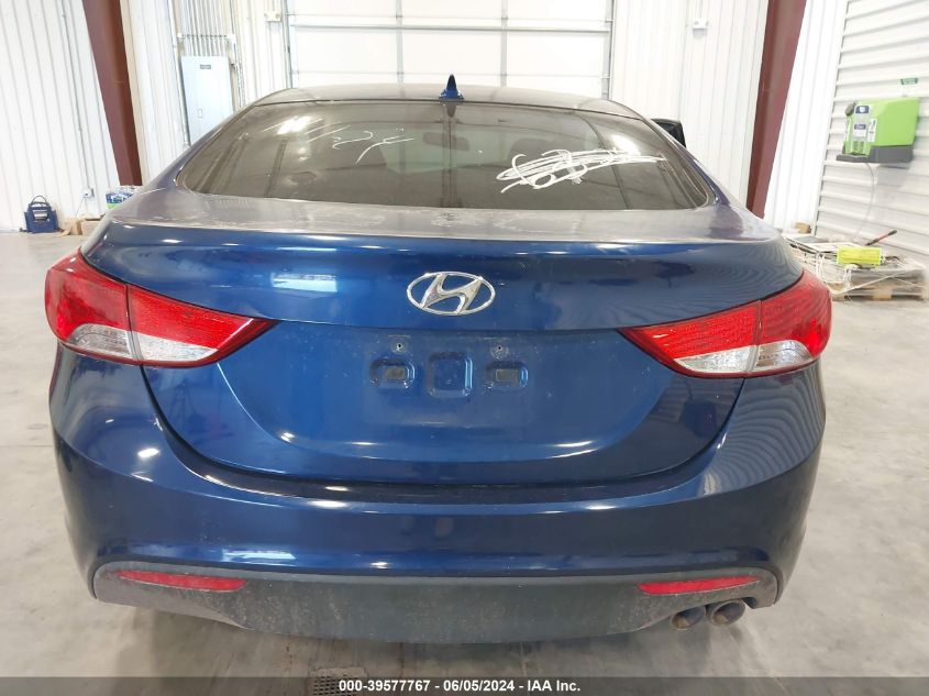 2013 Hyundai Elantra Gs VIN: KMHDH6AE3DU010569 Lot: 39577767