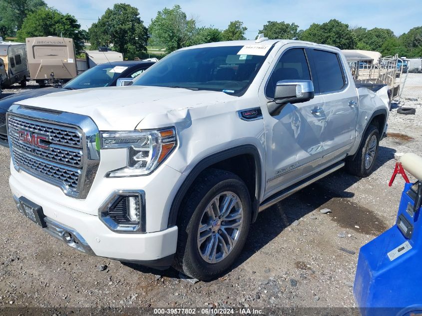 2021 GMC Sierra 1500 4Wd Short Box Denali VIN: 3GTU9FEL3MG177320 Lot: 39577802