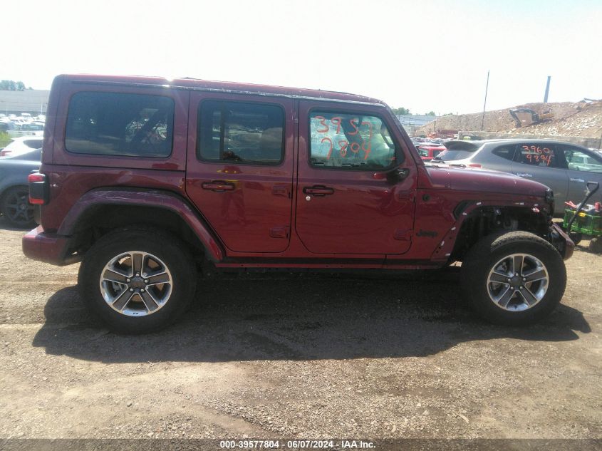 2021 Jeep Wrangler Unlimited High Altitude 4X4 VIN: 1C4HJXEN8MW849454 Lot: 39577804