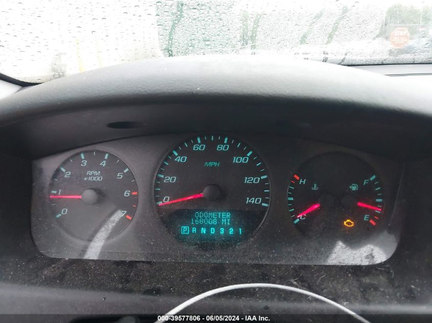 2011 Chevrolet Impala Ls VIN: 2G1WF5EK5B1261737 Lot: 39577806