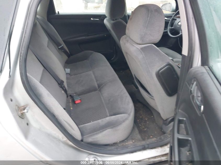 2011 Chevrolet Impala Ls VIN: 2G1WF5EK5B1261737 Lot: 39577806