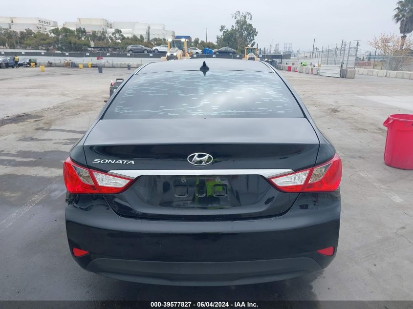 2014 Hyundai Sonata Gls VIN: 5NPEB4AC6EH876775 Lot: 39577827