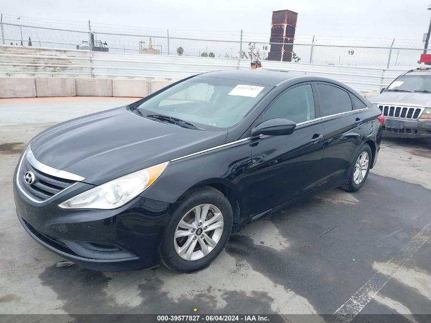 2014 Hyundai Sonata Gls VIN: 5NPEB4AC6EH876775 Lot: 39577827