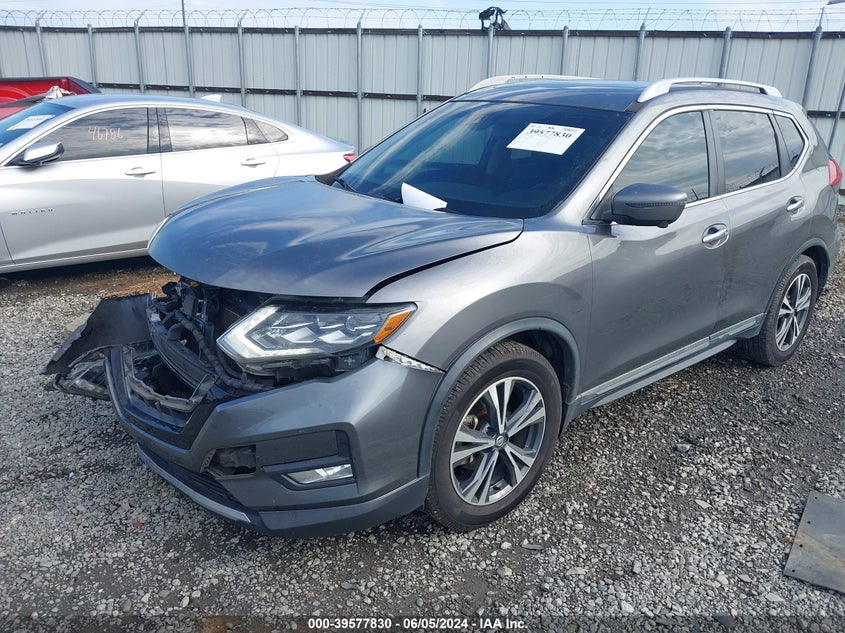 2017 Nissan Rogue Sl VIN: 5N1AT2MT7HC791354 Lot: 39577830