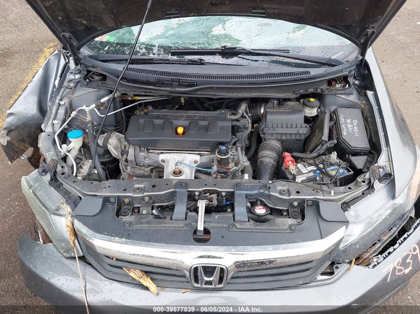 2012 Honda Civic Ex VIN: 19XFB2F88CE011238 Lot: 39577839