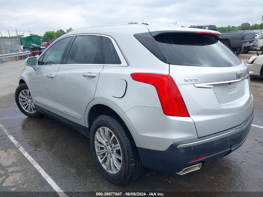 2017 Cadillac Xt5 Luxury VIN: 1GYKNBRS1HZ295993 Lot: 39577847