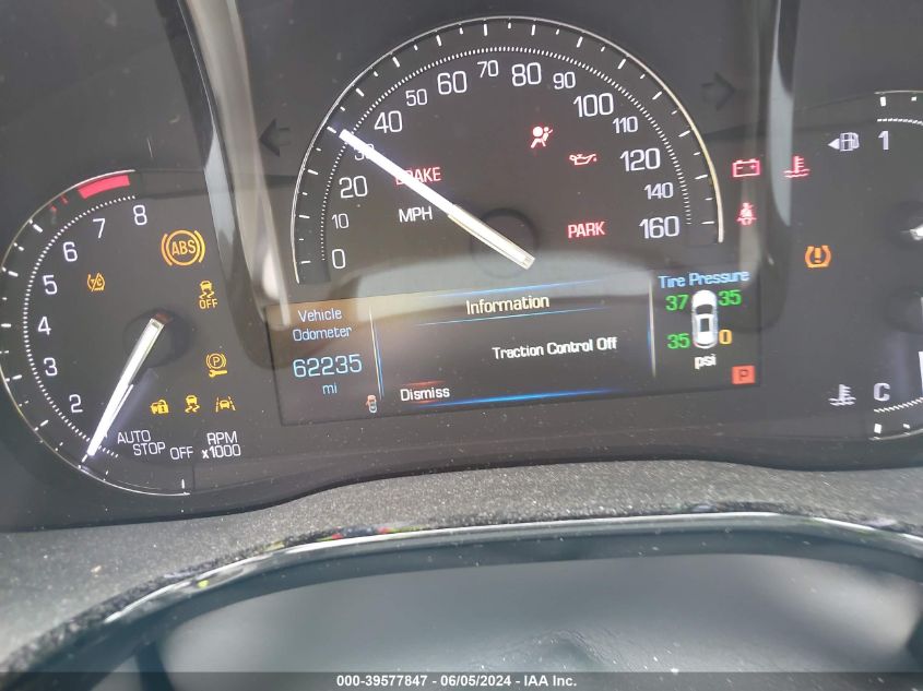 2017 Cadillac Xt5 Luxury VIN: 1GYKNBRS1HZ295993 Lot: 39577847