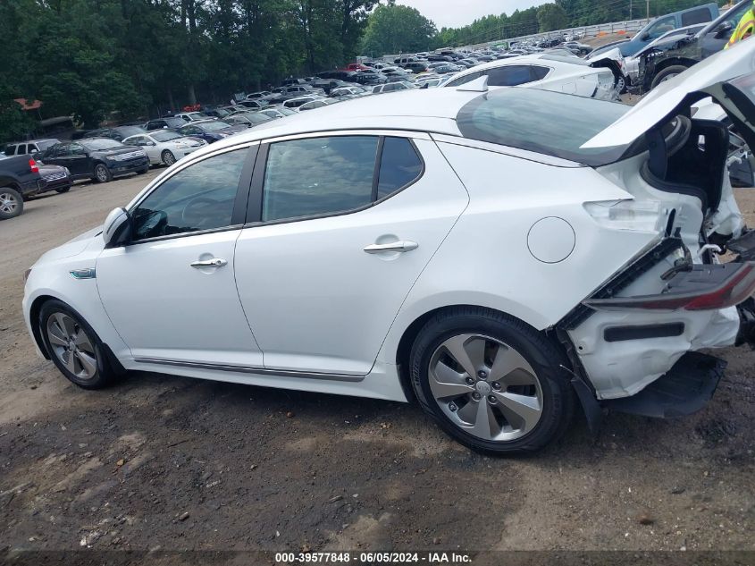 2015 Kia Optima Hybrid Ex VIN: KNAGN4AD2F5090267 Lot: 39577848