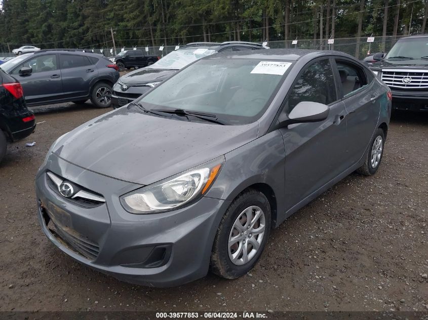 2013 Hyundai Accent Gls VIN: KMHCT4AE5DU558653 Lot: 39577853