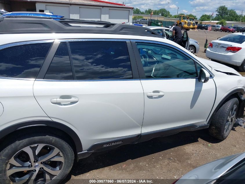 2021 Subaru Outback Limited VIN: 4S4BTAMC1M3105852 Lot: 39577860