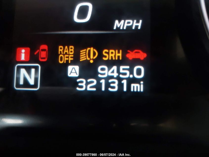 2021 Subaru Outback Limited VIN: 4S4BTAMC1M3105852 Lot: 39577860