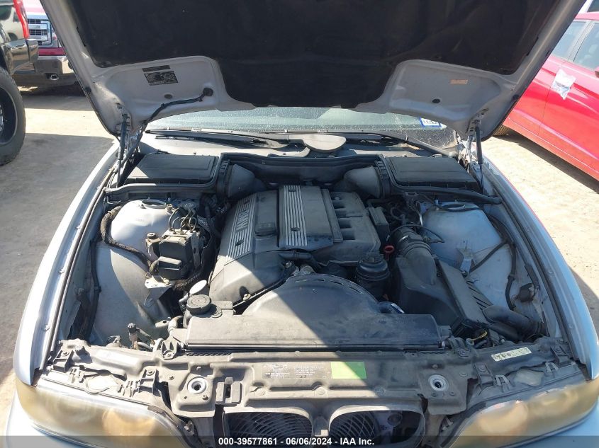 2002 BMW 530 I Automatic VIN: WBADT63412CH94387 Lot: 39577861