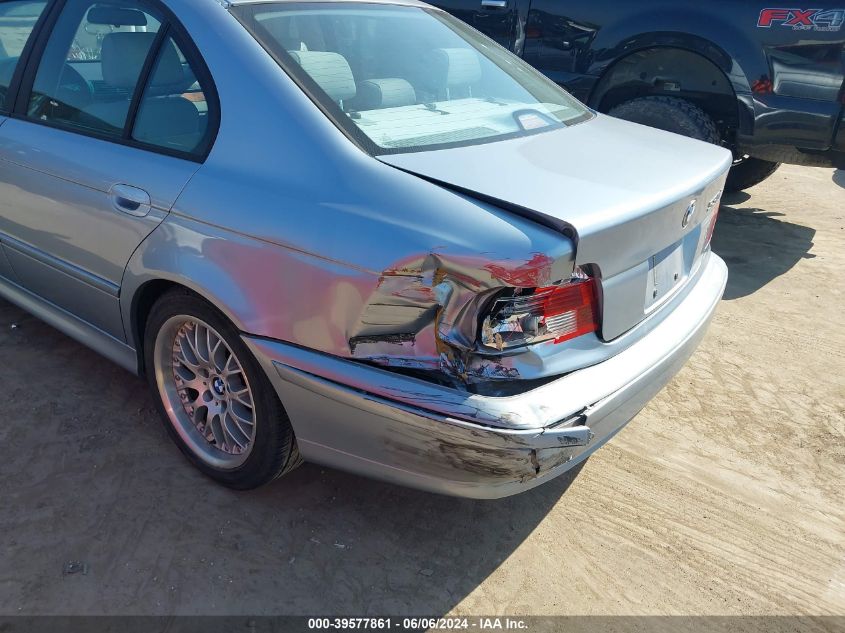 2002 BMW 530 I Automatic VIN: WBADT63412CH94387 Lot: 39577861