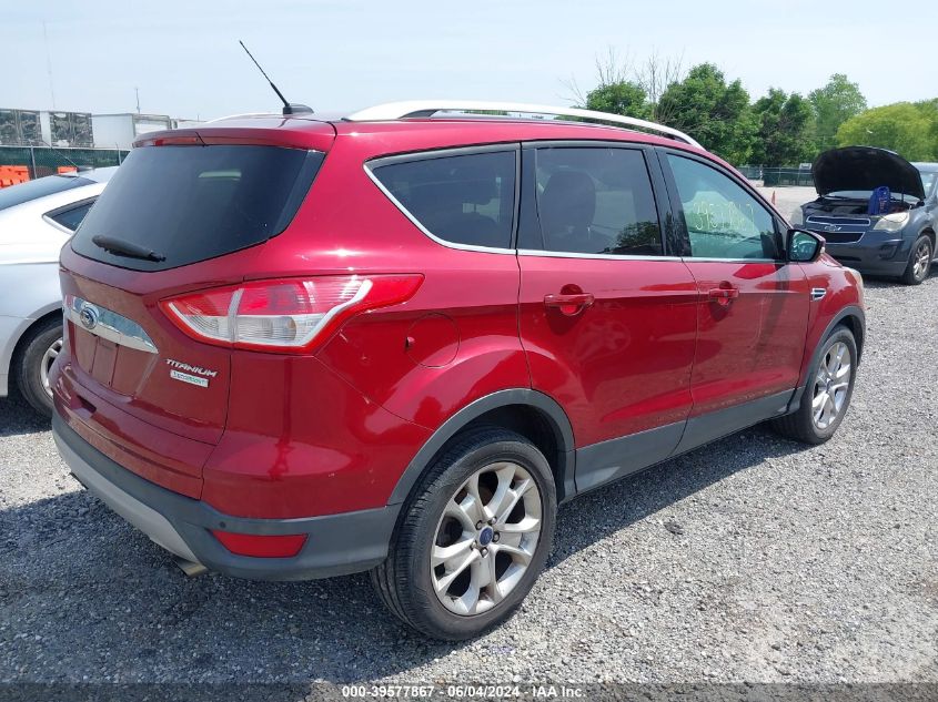 2014 Ford Escape Titanium VIN: 1FMCU0JXXEUC51083 Lot: 39577867