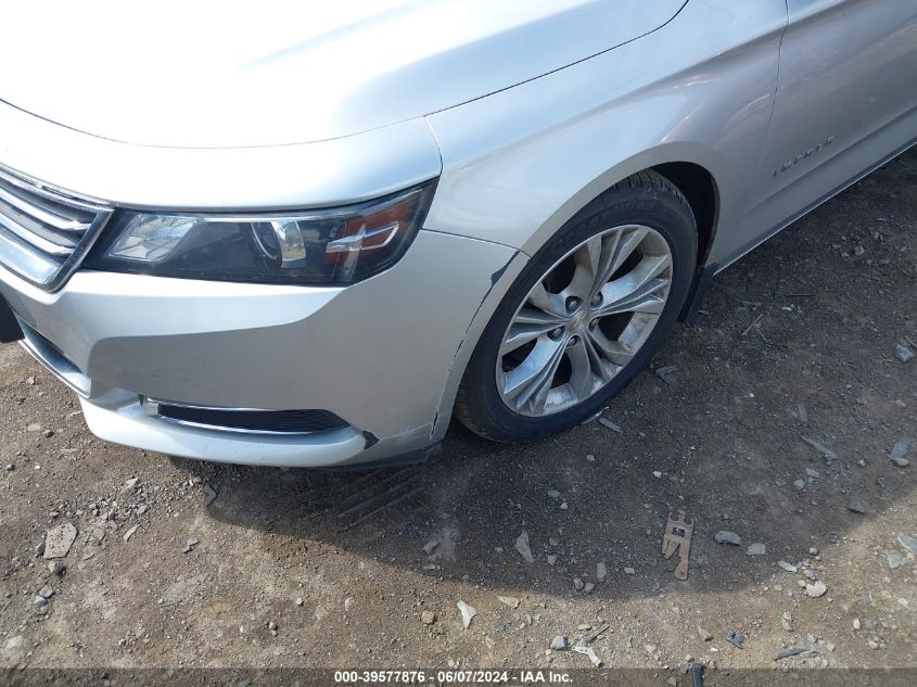 2015 Chevrolet Impala 2Lt VIN: 2G1125S35F9127255 Lot: 39577876