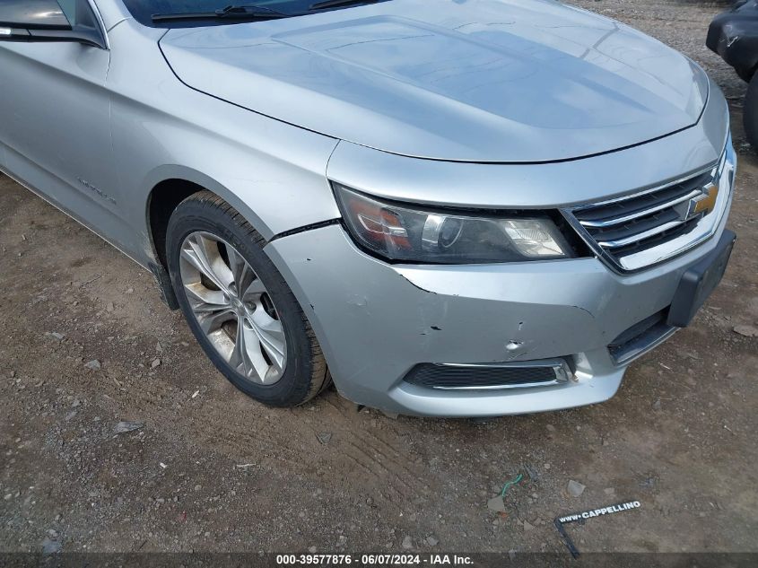 2015 Chevrolet Impala 2Lt VIN: 2G1125S35F9127255 Lot: 39577876