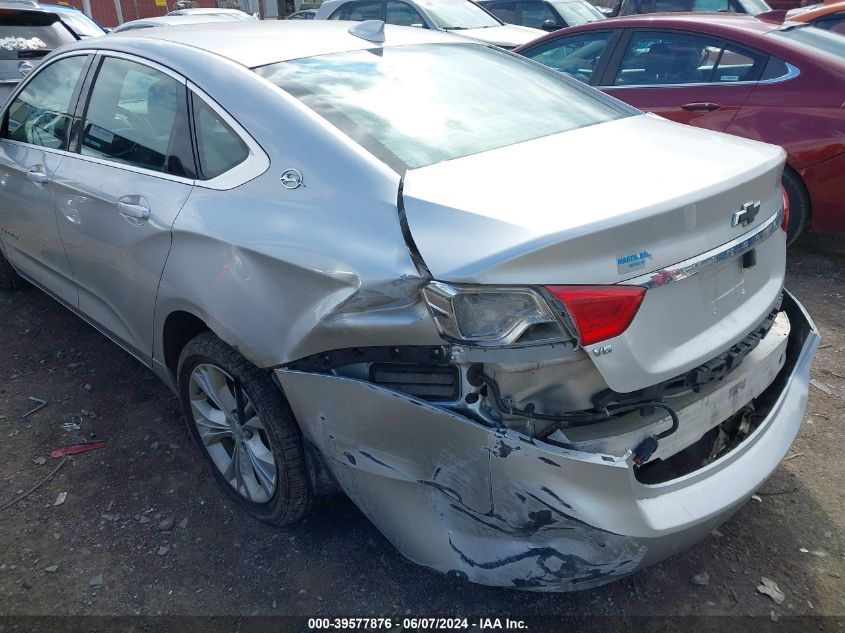 2015 Chevrolet Impala 2Lt VIN: 2G1125S35F9127255 Lot: 39577876