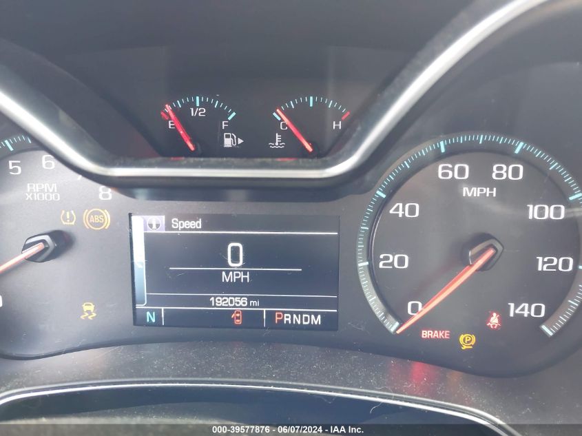 2015 Chevrolet Impala 2Lt VIN: 2G1125S35F9127255 Lot: 39577876