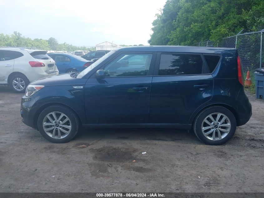 2019 Kia Soul + VIN: KNDJP3A54K7669751 Lot: 39577878