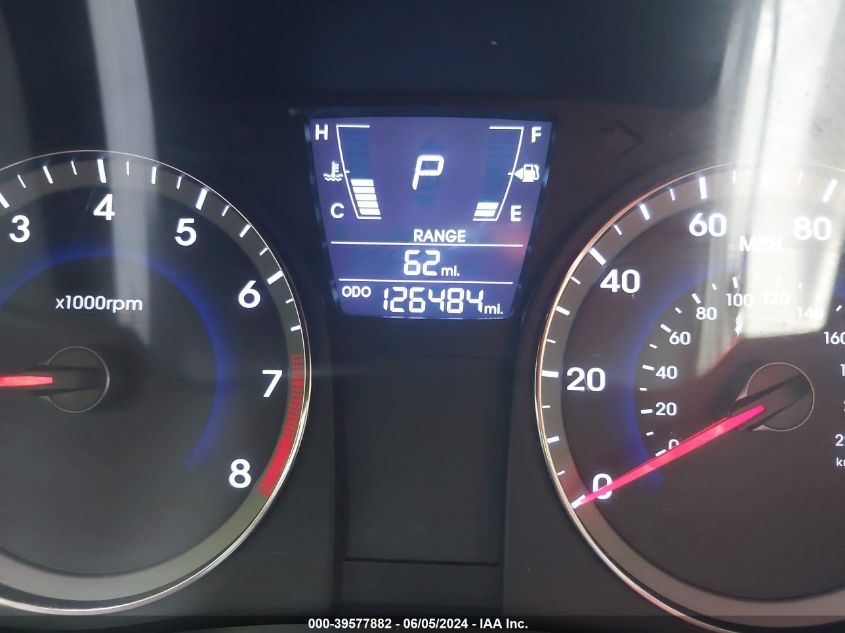 2013 Hyundai Accent Gls VIN: KMHCT4AE8DU517045 Lot: 39577882