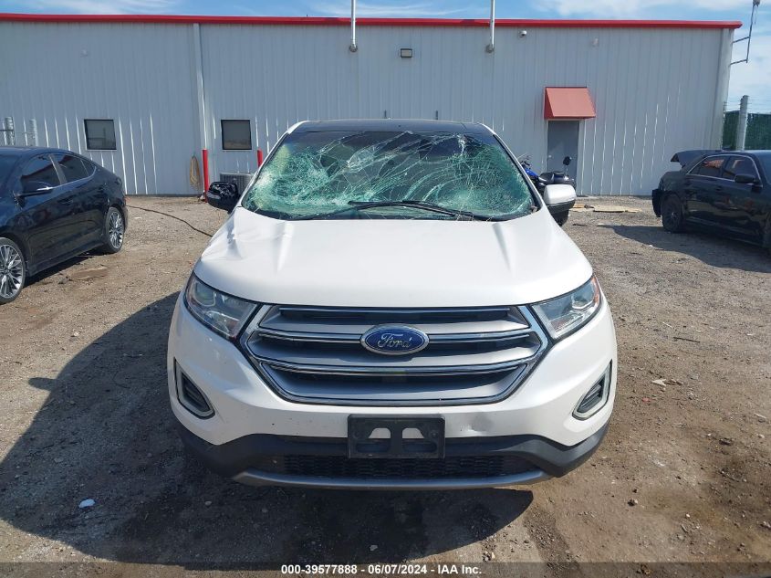 2016 Ford Edge Sel VIN: 2FMPK3J98GBB66794 Lot: 39577888