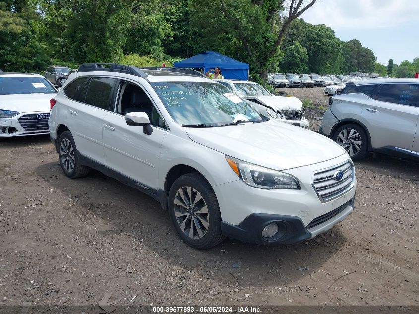 2016 Subaru Outback 2.5I Limited VIN: 4S4BSANC7G3309951 Lot: 39577893