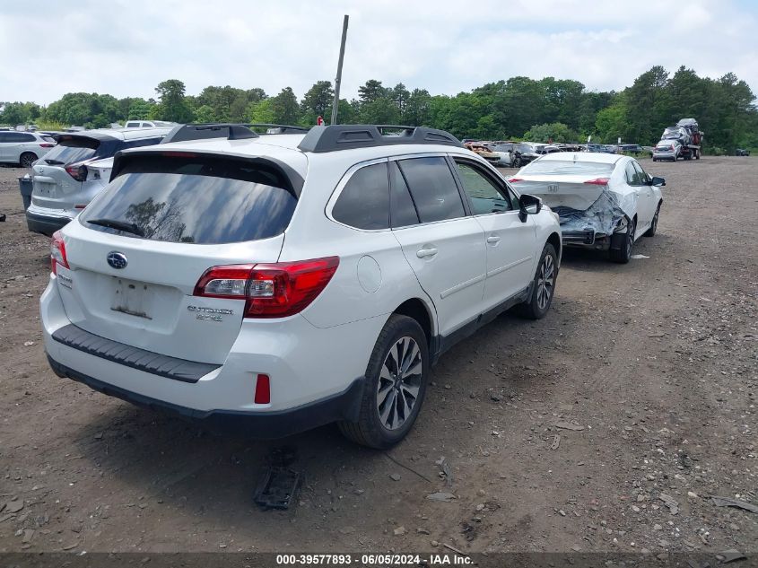 2016 Subaru Outback 2.5I Limited VIN: 4S4BSANC7G3309951 Lot: 39577893