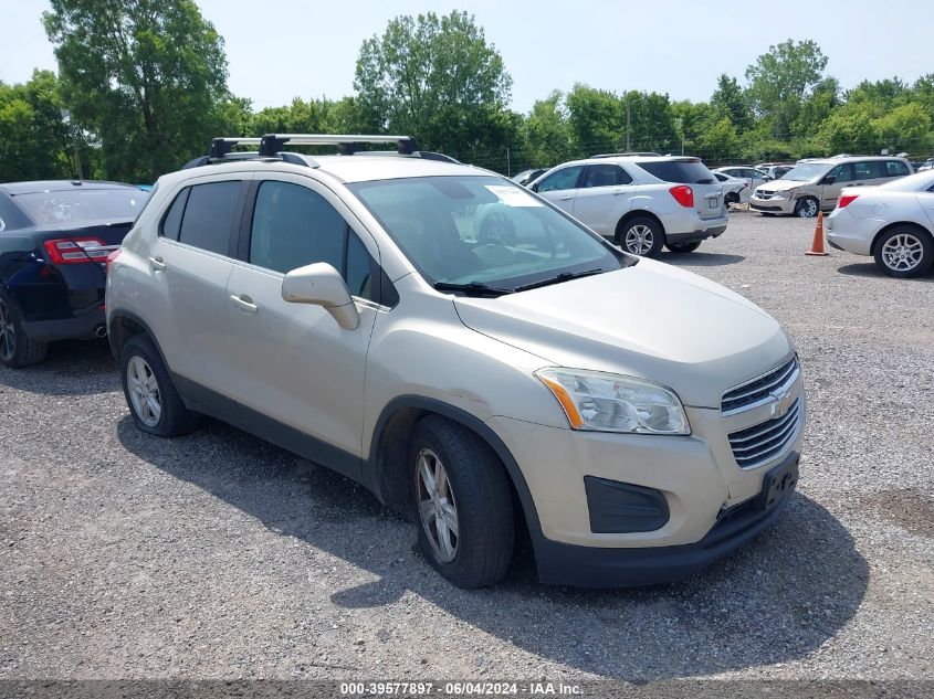 2016 Chevrolet Trax Lt VIN: 3GNCJLSB1GL268554 Lot: 39577897