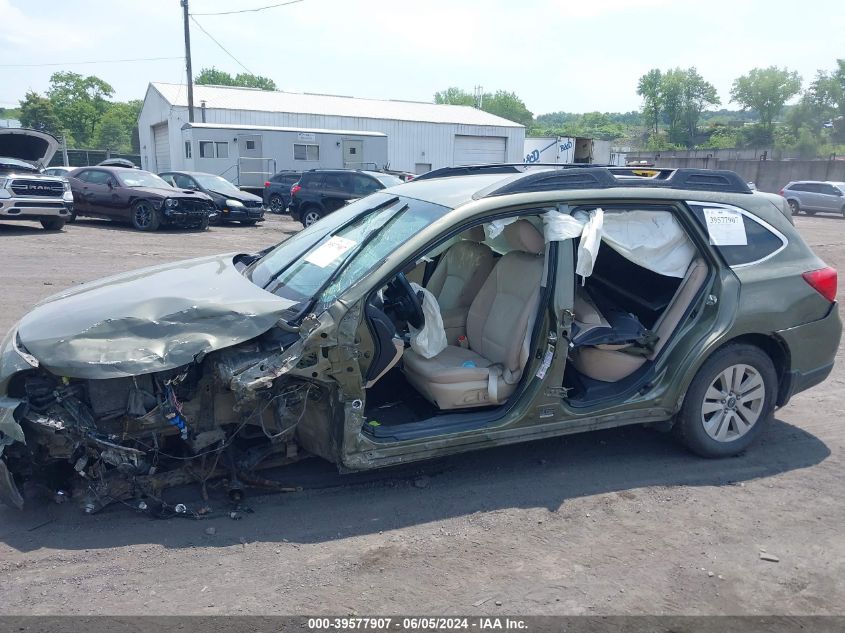 2017 Subaru Outback 2.5I Premium VIN: 4S4BSAFC7H3315801 Lot: 39577907