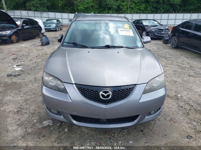 2006 Mazda Mazda3 I VIN: JM1BK12G561449471 Lot: 39577931