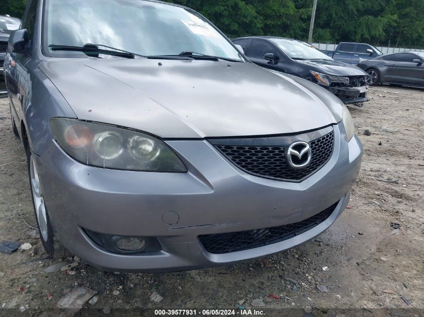 2006 Mazda Mazda3 I VIN: JM1BK12G561449471 Lot: 39577931