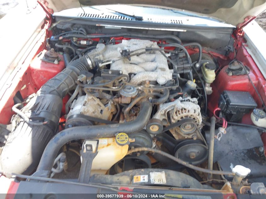 2002 Ford Mustang VIN: 1FAFP40432F138606 Lot: 39577939