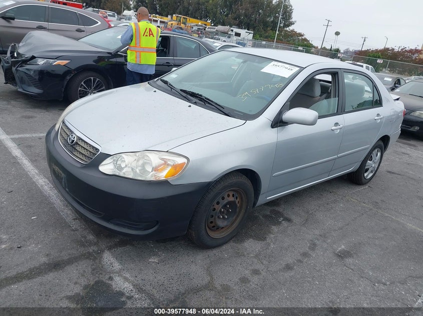 2007 Toyota Corolla Le grey sedan gasoline 1NXBR32E57Z882323 photo #3