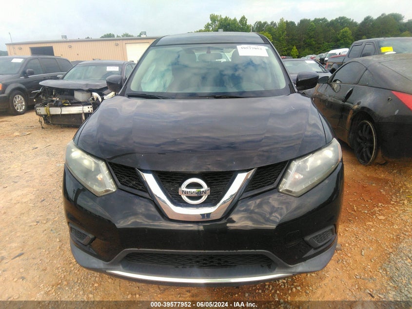 2016 Nissan Rogue S VIN: 5N1AT2MT0GC925023 Lot: 39577952