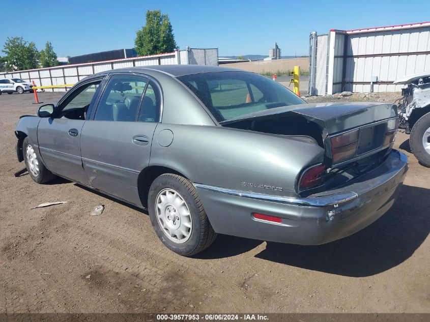 1998 Buick Park Avenue VIN: 1G4CW52K2W4654972 Lot: 39577953