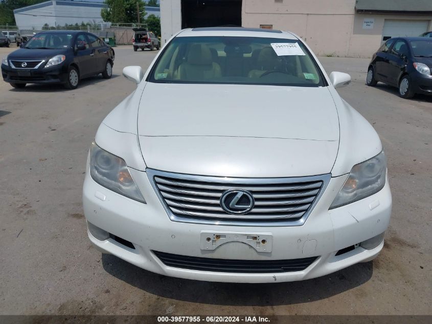 2012 Lexus Ls 460 L VIN: JTHDL5EF9C5004816 Lot: 39577955