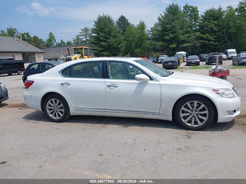 2012 Lexus Ls 460 L VIN: JTHDL5EF9C5004816 Lot: 39577955