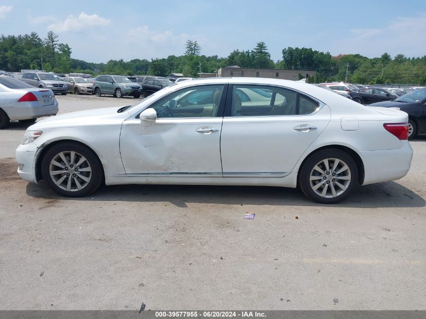 2012 Lexus Ls 460 L VIN: JTHDL5EF9C5004816 Lot: 39577955