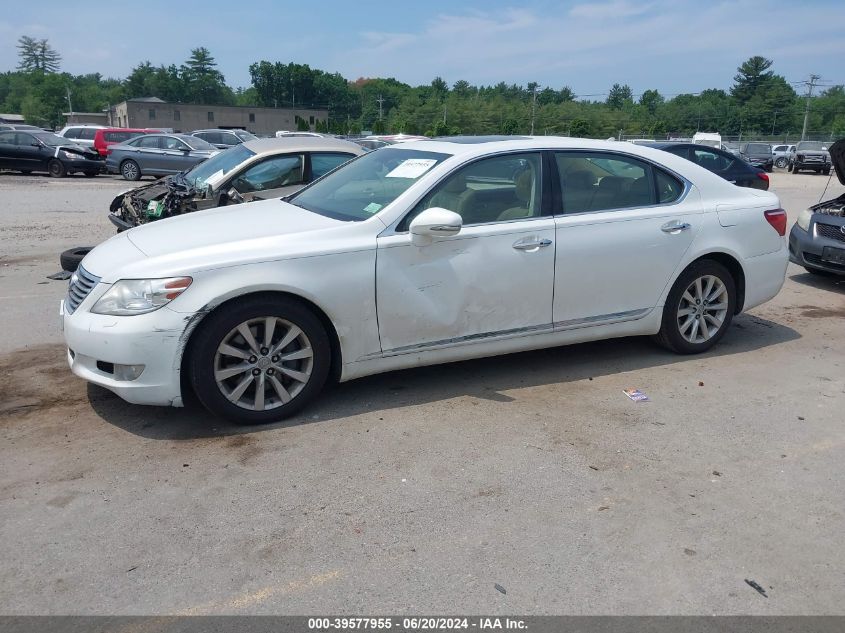 2012 Lexus Ls 460 L VIN: JTHDL5EF9C5004816 Lot: 39577955