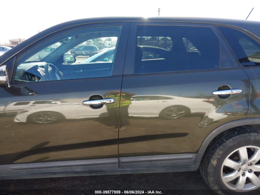 2012 Kia Sorento Lx VIN: 5XYKT3A15CG275645 Lot: 39577959