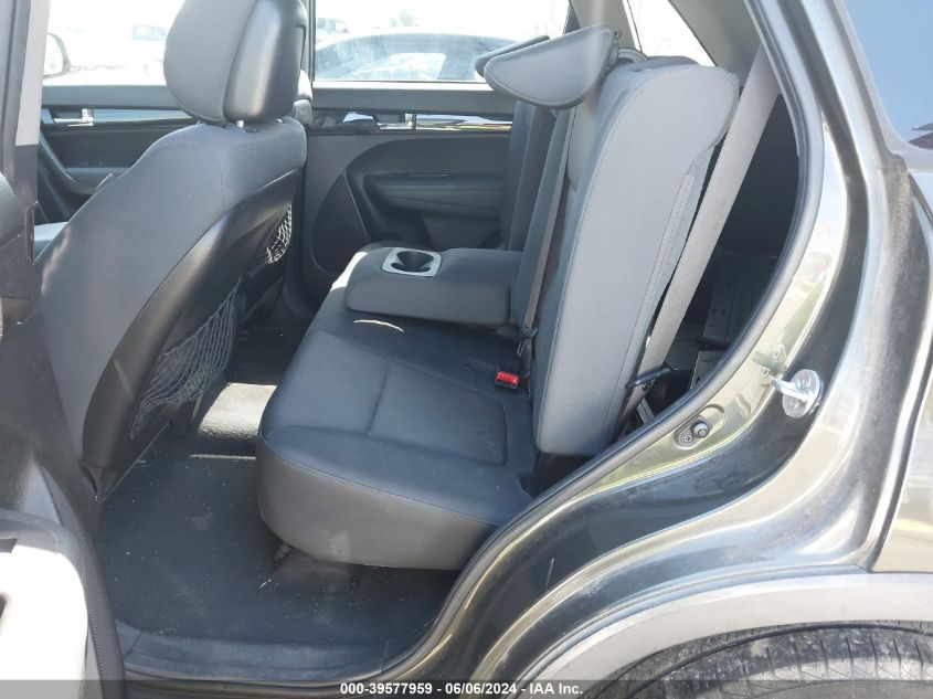 2012 Kia Sorento Lx VIN: 5XYKT3A15CG275645 Lot: 39577959